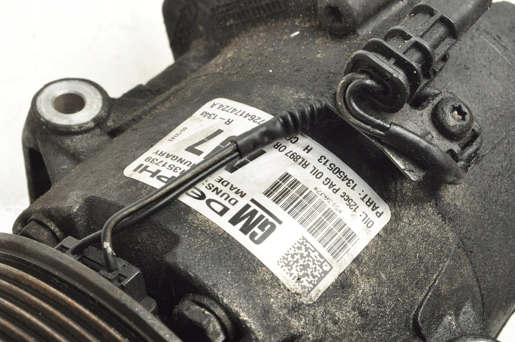 OPEL MERIVA B ASTRA J IV 1.3 CDTI 95KM AIR CONDITIONING COMPRESSOR 13450513