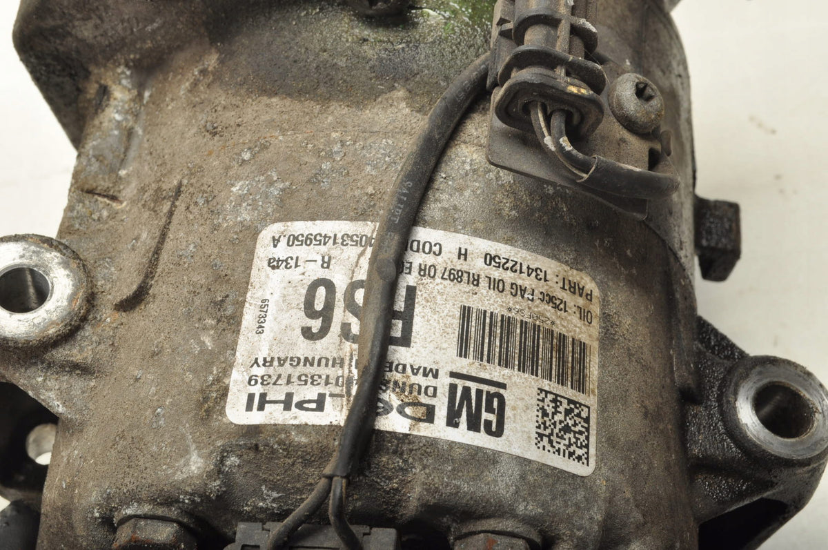 OPEL MERIVA B INSIGNIA A 1.4 16V TURBO AIR CONDITIONING COMPRESSOR 13412250