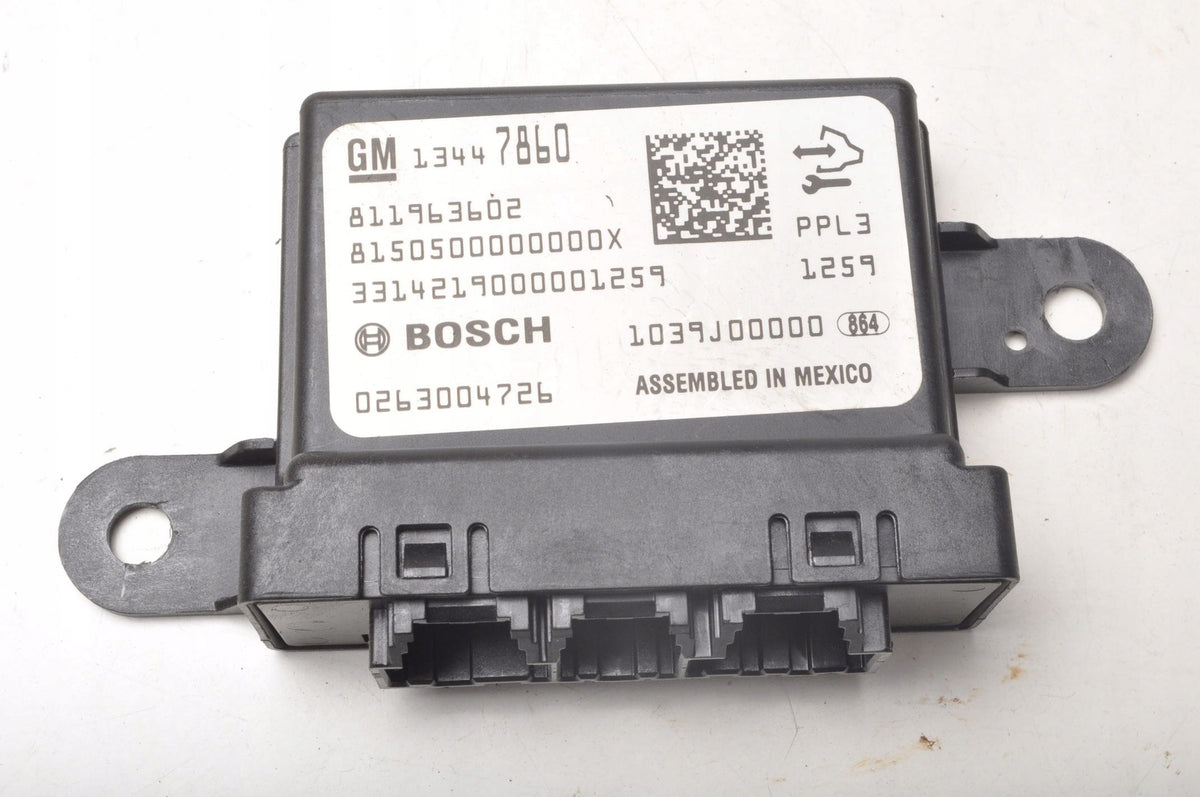 OPEL MERIVA B PDC PARKTRONIC 13447860 MODULE