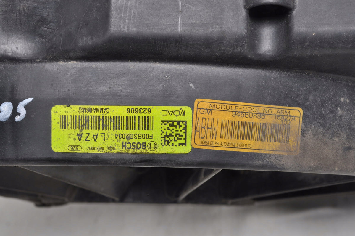 OPEL MOCHA AND 1.6 16V 116KM RADIATOR FAN 94560896