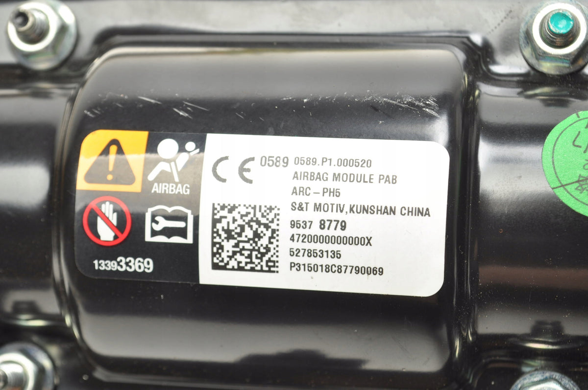 OPEL MOCHA AND PASSENGER AIRBAG 95378779