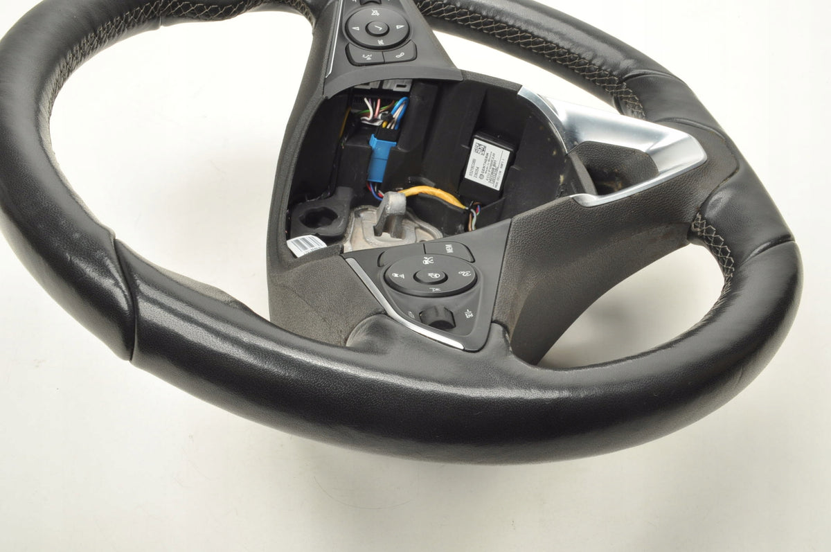 OPEL MOCHA B II STEERING WHEEL LEATHER MULTIFUNCTION 98356601YX