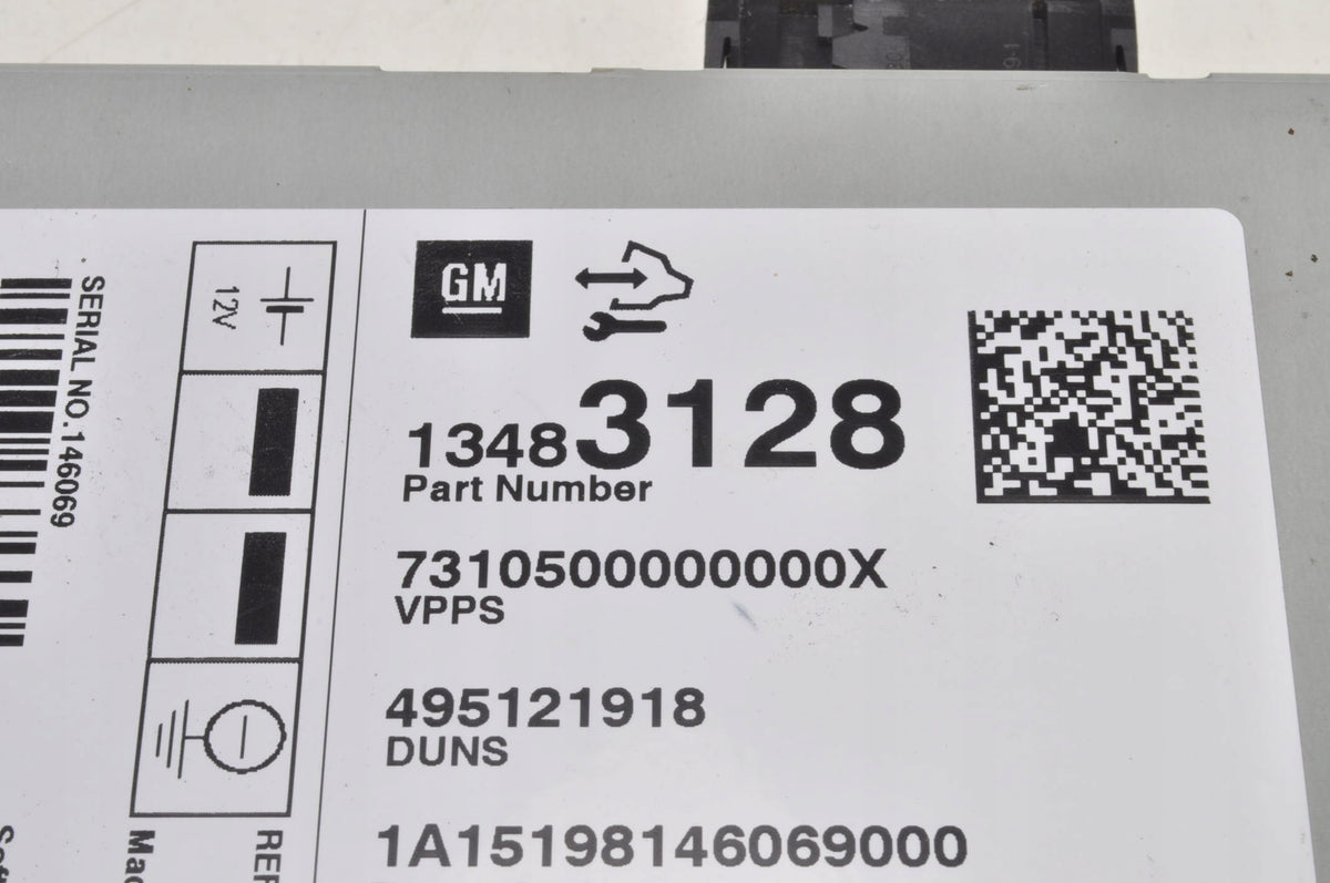 OPEL ZAFIRA III CASTRA J IV MOKKA AMPLIFIER RADIO MODULE 13483128