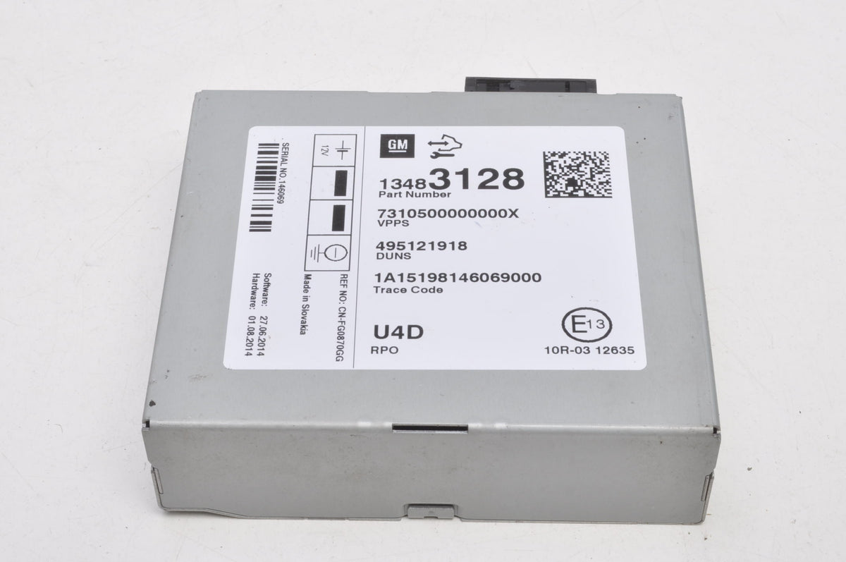 OPEL ZAFIRA III CASTRA J IV MOKKA AMPLIFIER RADIO MODULE 13483128