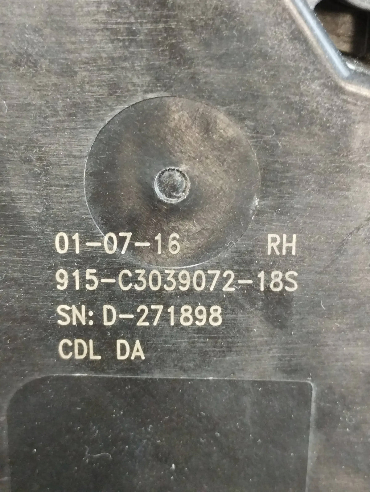 Opel Astra K LOCK RIGHT FRONT C3039072