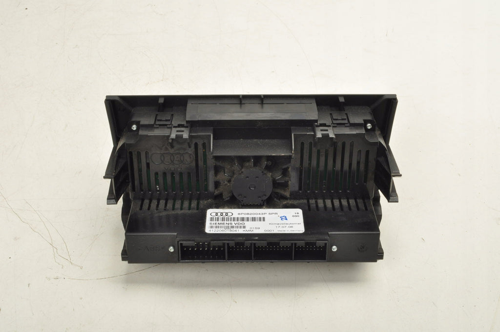 PANEL AIR CONDITIONING SWITCH AUDI A3 8P 8P0820043P