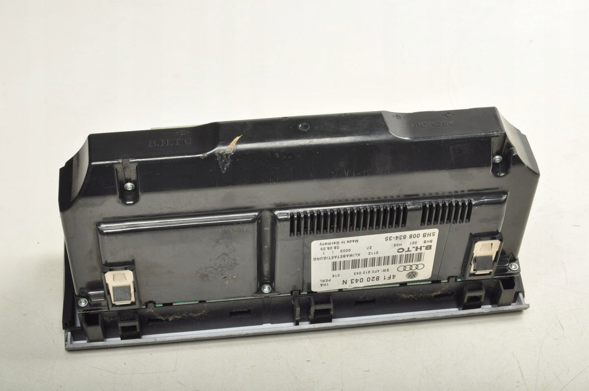 PANEL AIR CONDITIONING SWITCH AUDI A6 C6 4F1820043N