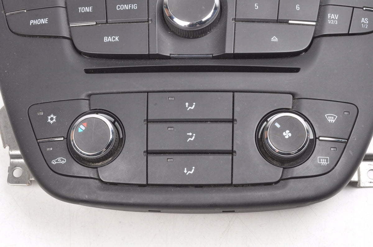 PANEL AIR CONDITIONING SWITCH OPEL INSIGNIA A 13273093 13273252