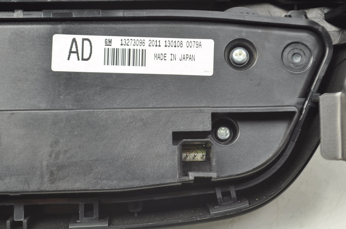 PANEL AIR CONDITIONING SWITCH OPEL INSIGNIA A 20997890 13273096