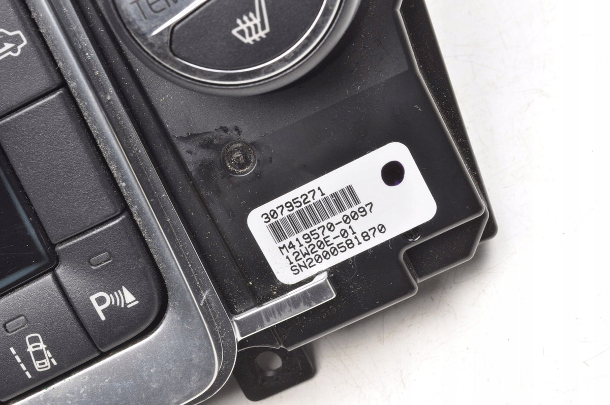 PANEL AIR CONDITIONING SWITCH S80 II V70 III XC70 S60 V60 30795271 FRAME