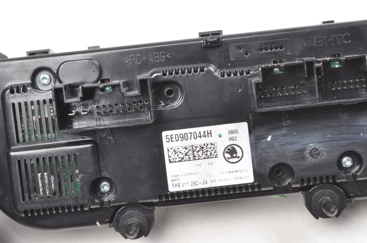 PANEL AIR CONDITIONING SWITCH SKODA OCTAVIA III 5E0907044H