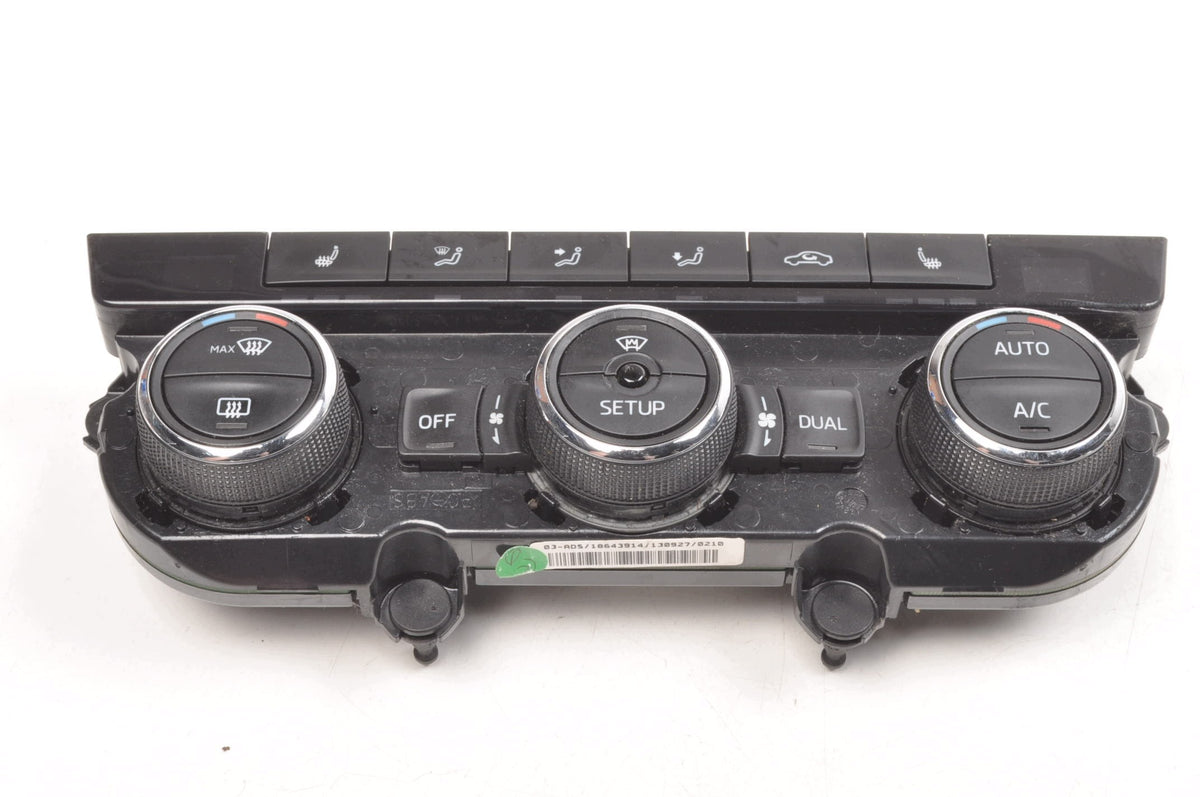 PANEL AIR CONDITIONING SWITCH SKODA OCTAVIA III 5E0907044H