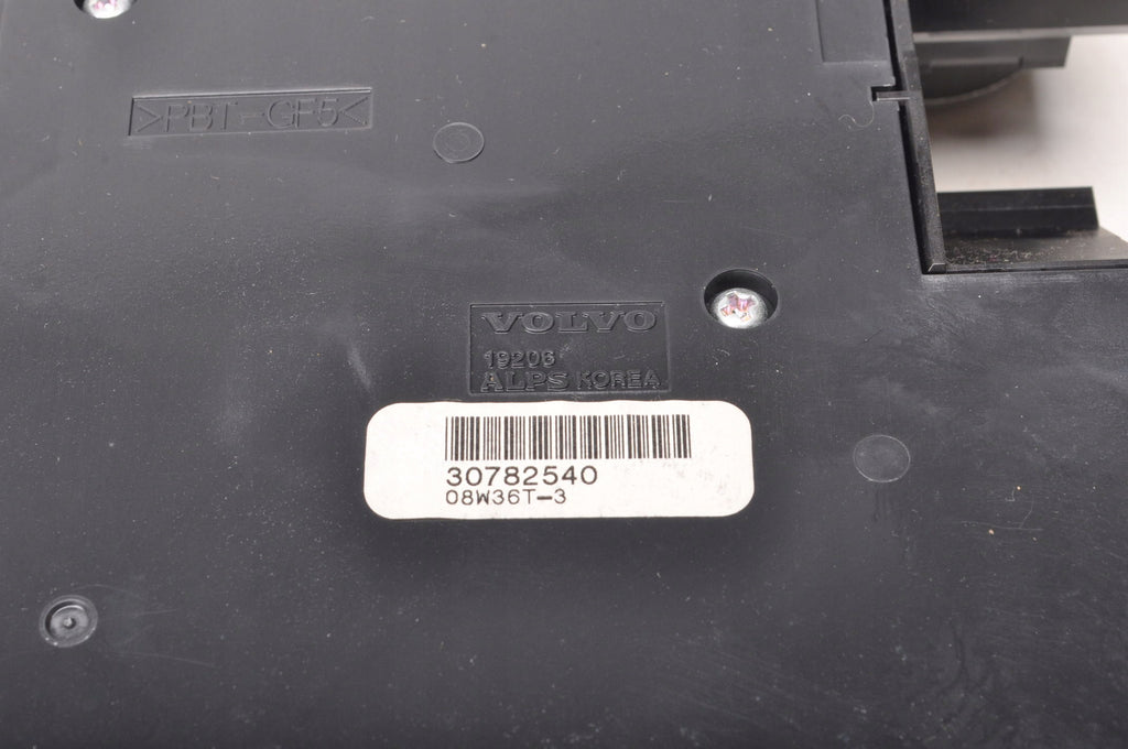 PANEL AIR CONDITIONING SWITCH VOLVO C30 S40 II V50 C70 30782540