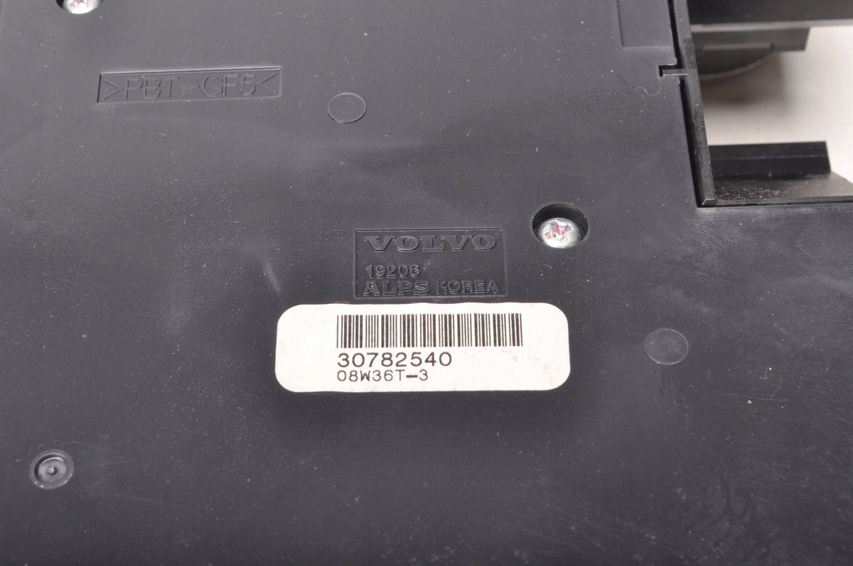 PANEL AIR CONDITIONING SWITCH VOLVO C30 S40 II V50 C70 30782540