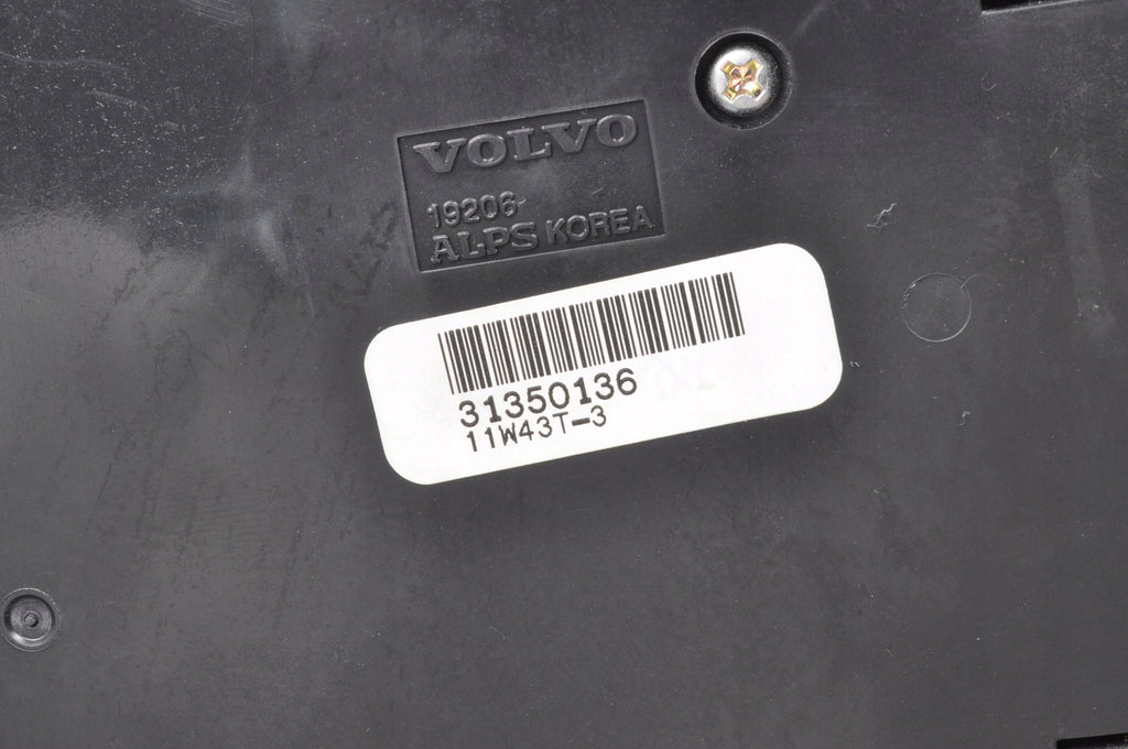 PANEL AIR CONDITIONING SWITCH VOLVO C30 S40 II V50 C70 31350136 LIFT