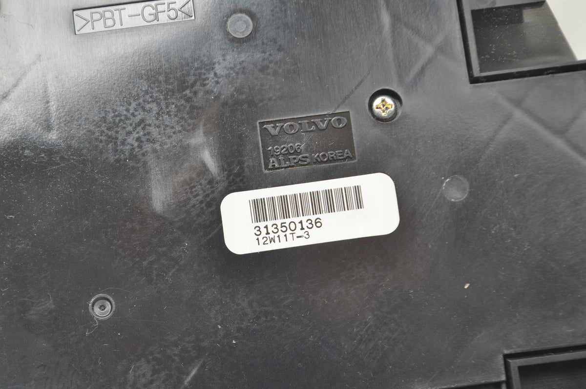 PANEL AIR CONDITIONING SWITCH VOLVO C30 S40 II V50 C70 31350136 LIFT