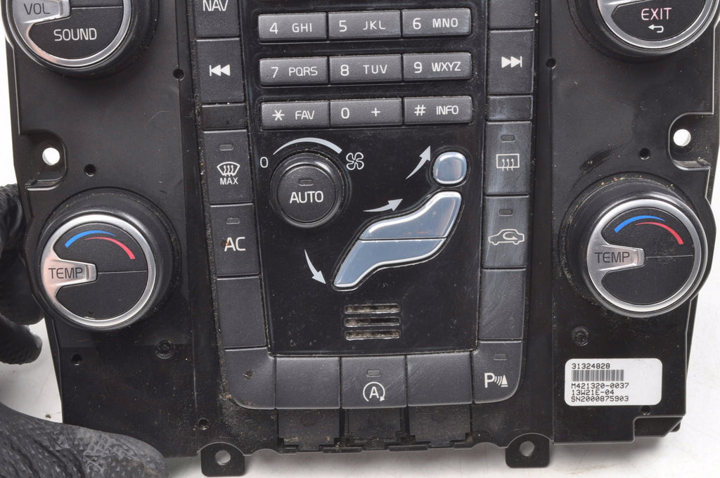 PANEL AIR CONDITIONING SWITCH VOLVO S60 II V60 31324828