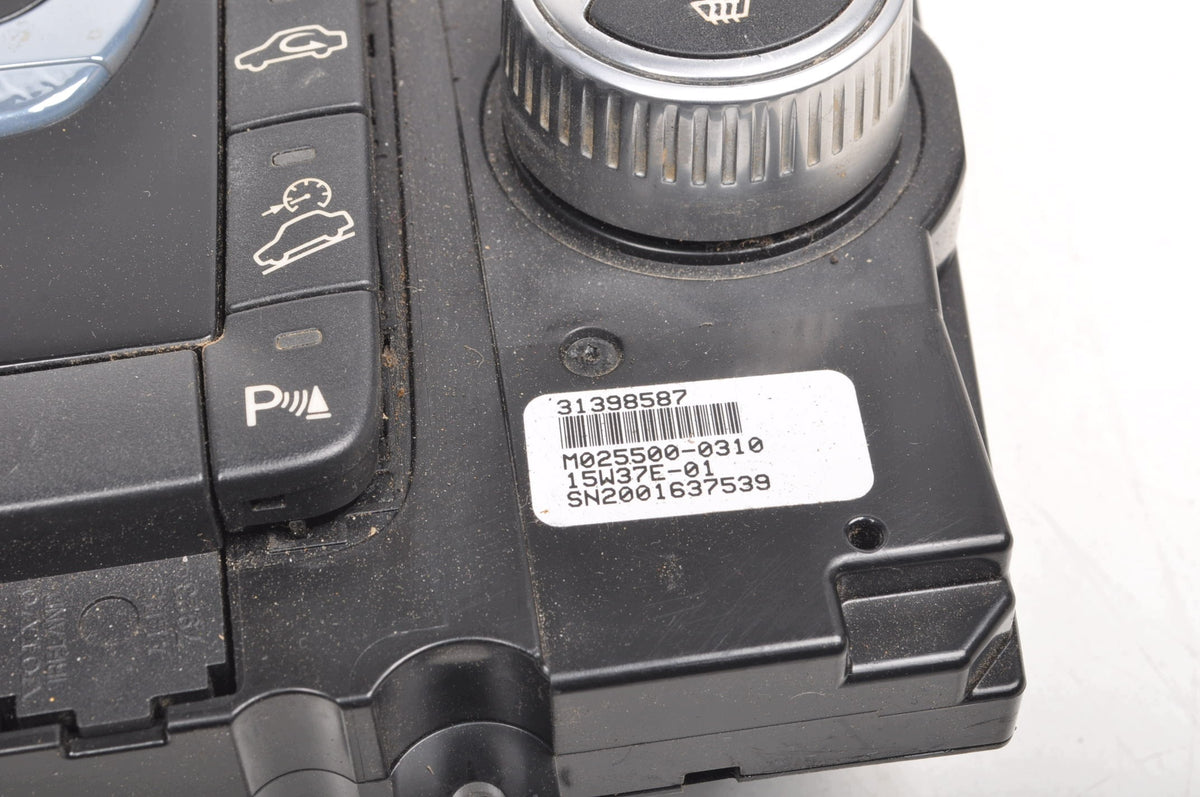 PANEL AIR CONDITIONING SWITCH VOLVO S60 II V60 XC60 AND 31398587