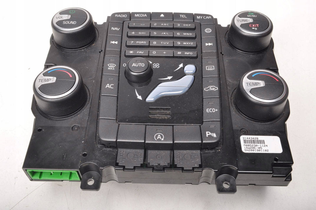 PANEL AIR CONDITIONING SWITCH VOLVO S60 II V60 XC60 AND 31443428