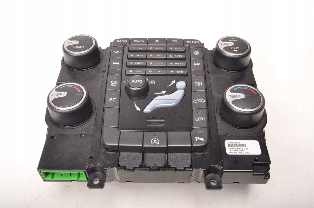 PANEL AIR CONDITIONING SWITCH VOLVO S60 II V60 XC60 AND 31443428
