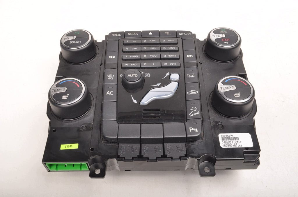 PANEL AIR CONDITIONING SWITCH VOLVO S80 V70 III S60 V60 XC70 II 30795271
