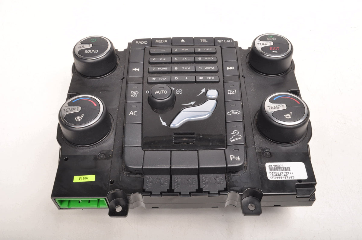 PANEL AIR CONDITIONING SWITCH VOLVO S80 V70 III S60 V60 XC70 II 30795271