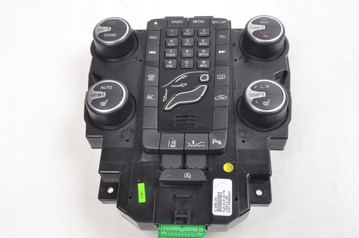 PANEL AIR CONDITIONING SWITCH VOLVO V40 II 31288103