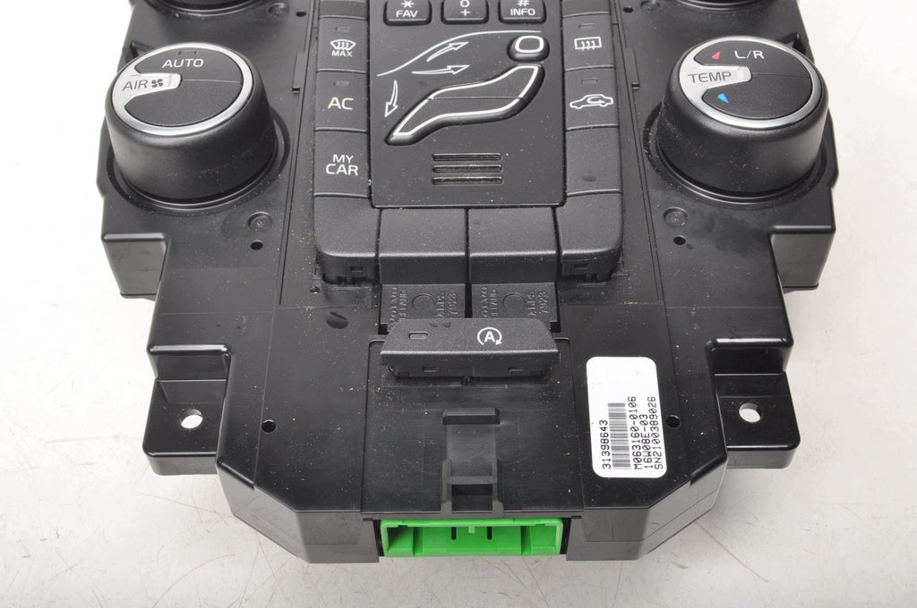 PANEL AIR CONDITIONING SWITCH VOLVO V40 II 31398643