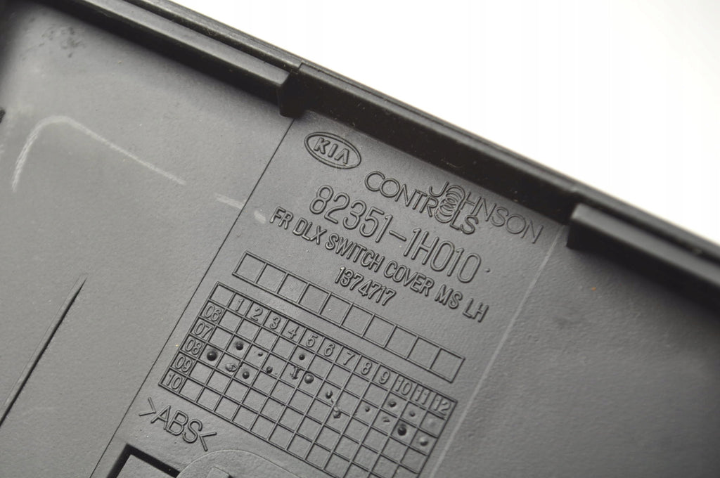PANEL WINDOW LOWERING BUTTON KIA CEED 82351-1H010 EU