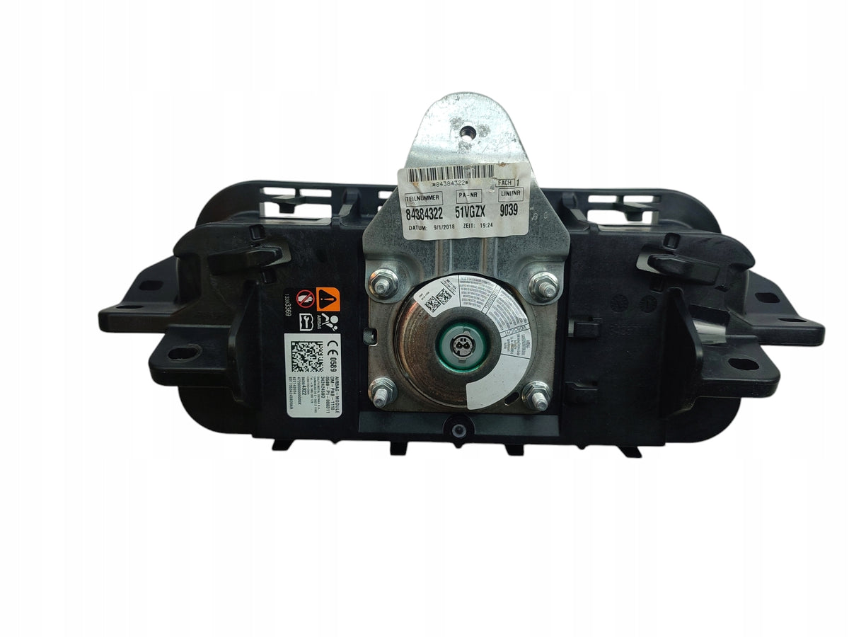 PASSENGER AIRBAG OPEL INSIGNIA B 84384322