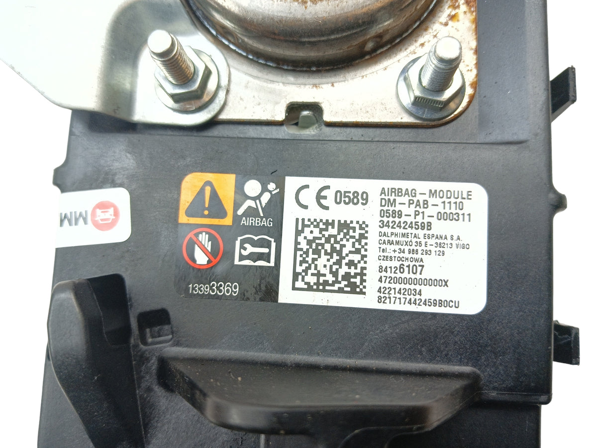 PASSENGER CUSHION AIRBAG OPEL INSIGNIA B (2017-2020) 84126107 34242459B