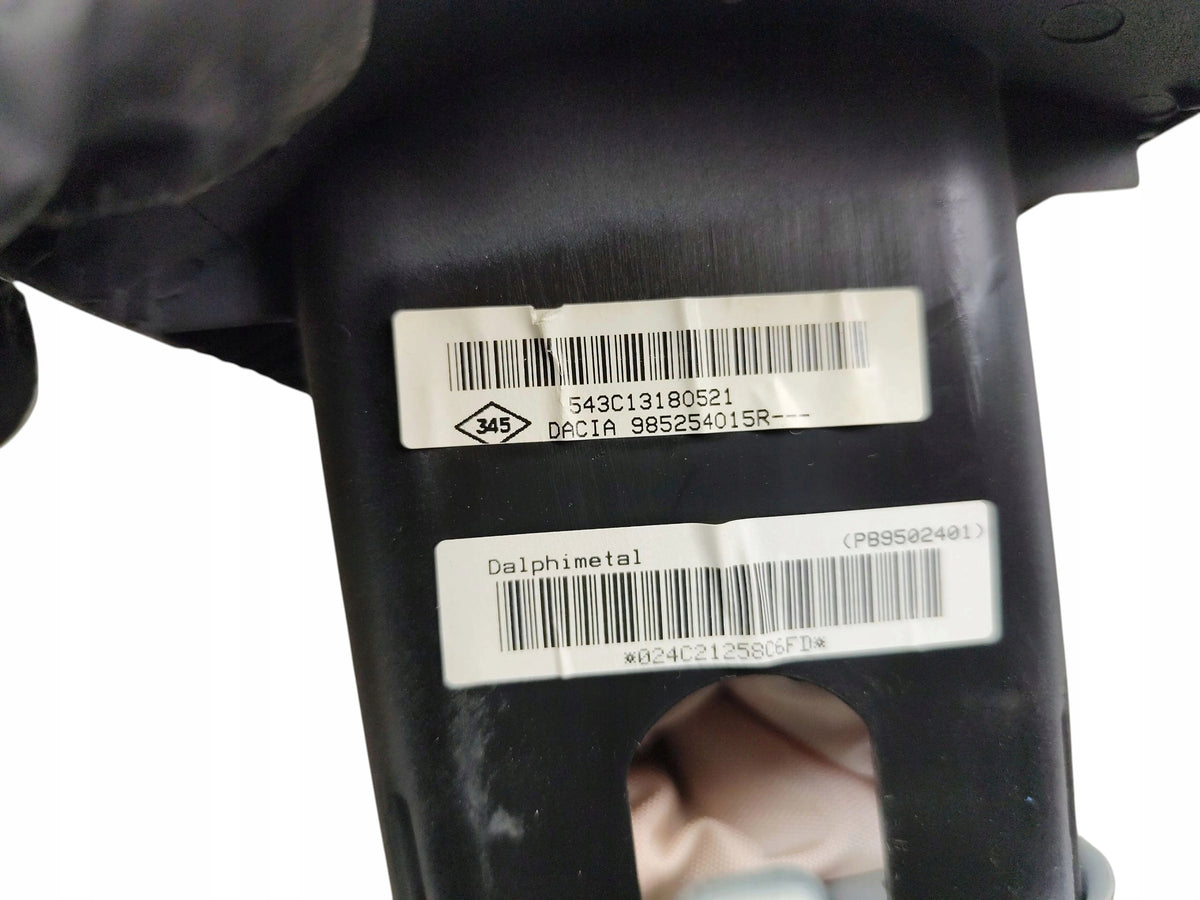 PASSENGER CUSHION CAP DACIA DUSTER I 2010-2013 543C13180521 985254015R