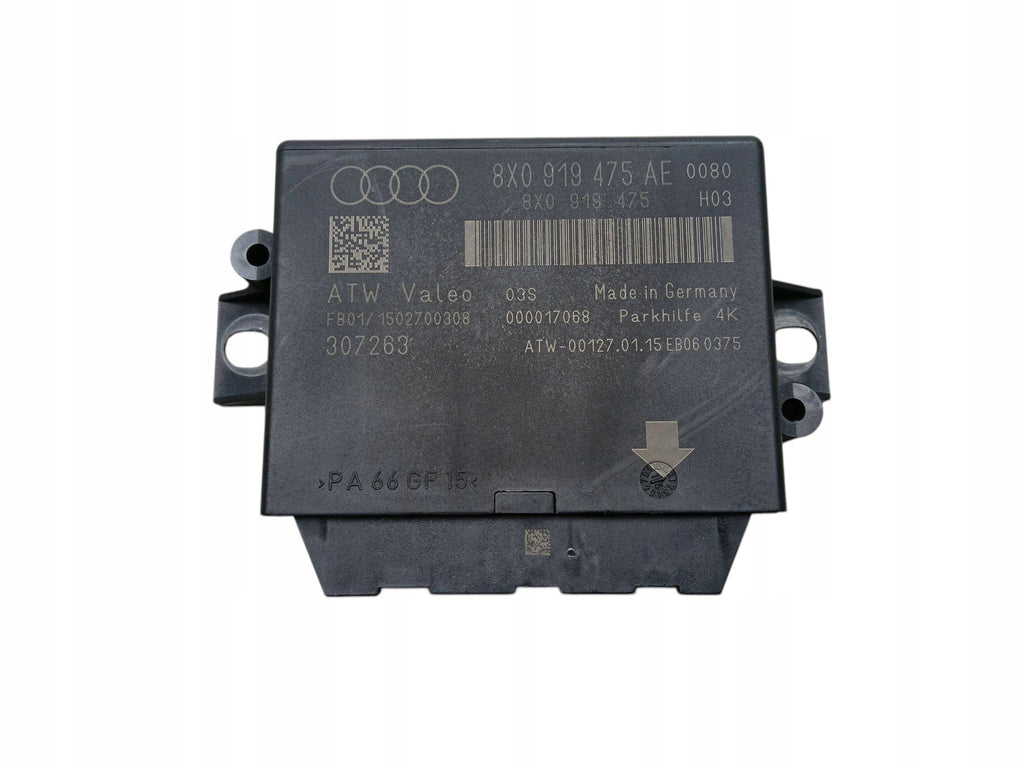 PDC PARKING CONTROLLER MODULE AUDI Q3 AND 8U LIFT (2014-2018) 8X0919475AE