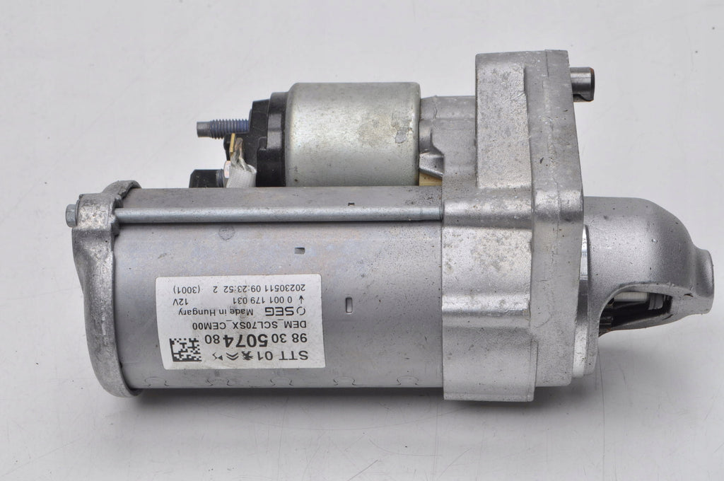PEUGEOT 208 OPEL CROSSLAND ASTRA L 1.2 131KM STARTER 9830507480 2023R