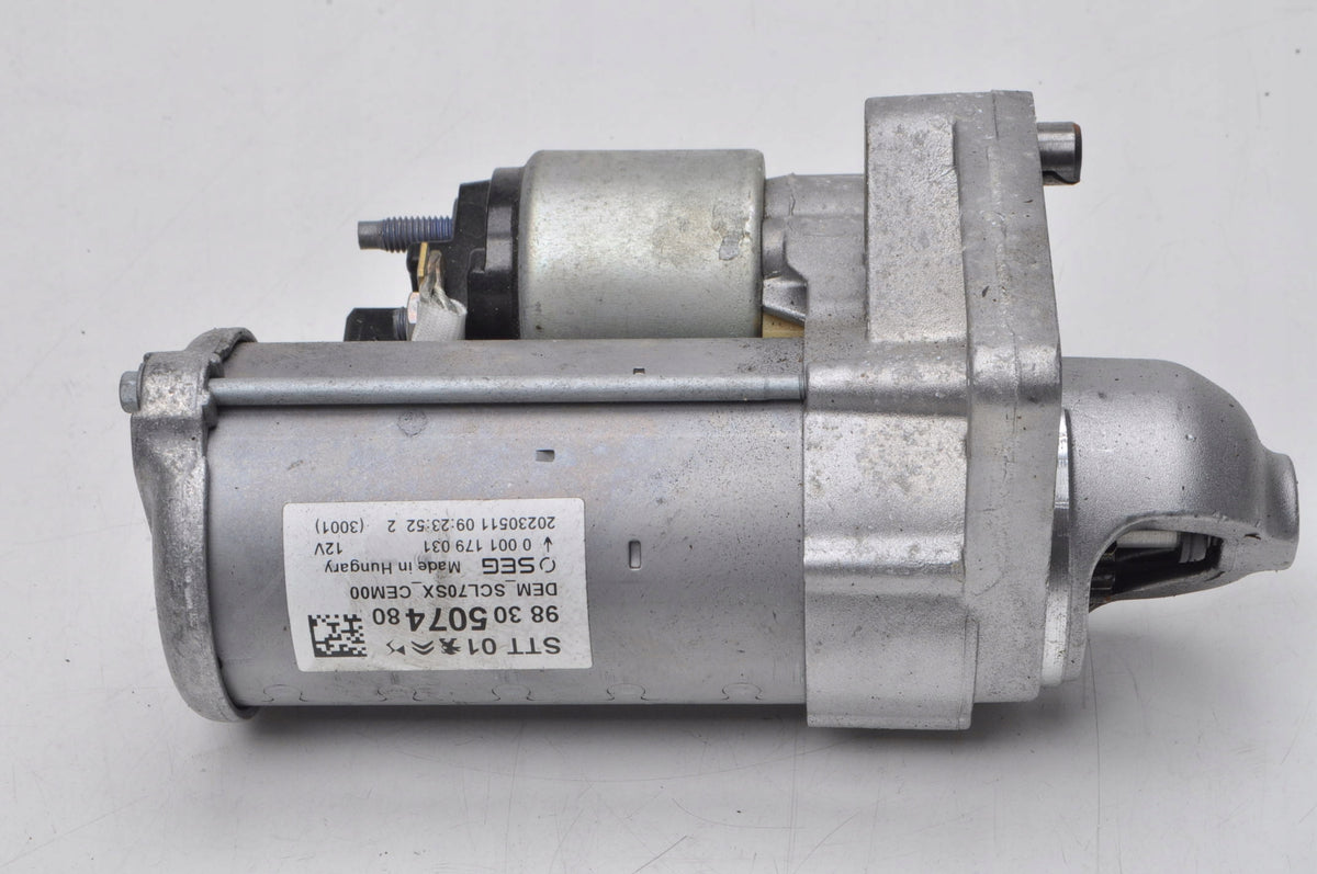 PEUGEOT 208 OPEL CROSSLAND ASTRA L 1.2 131KM STARTER 9830507480 2023R
