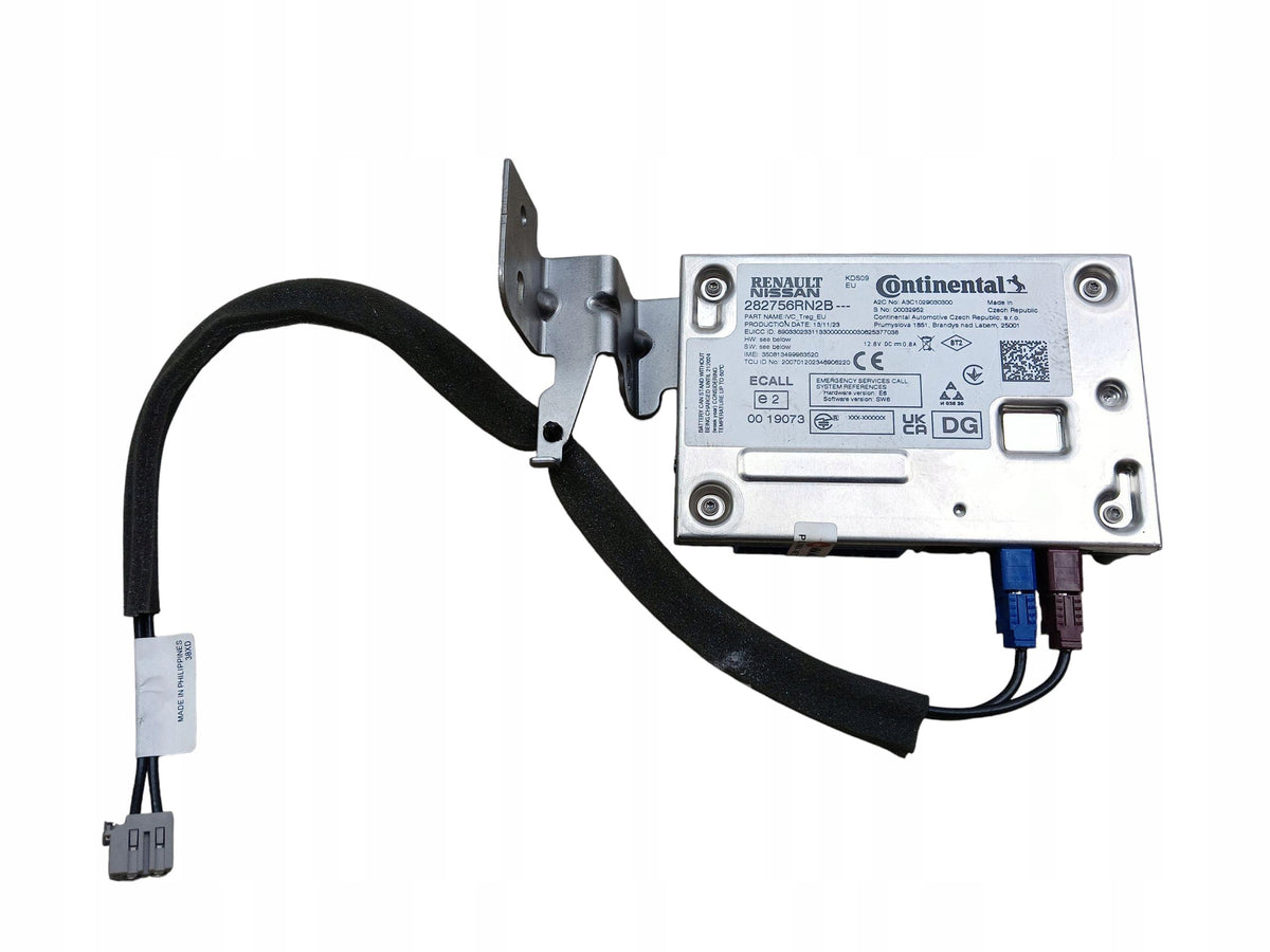 PHONE CONTROLLER MODULE ECALL SAUCE NISSAN QASHQAI J12 III 282756RN2B