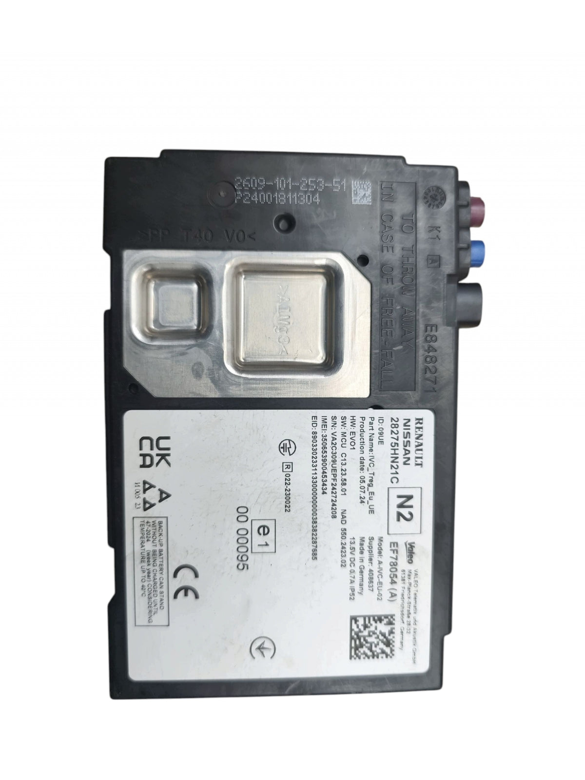 PHONE CONTROLLER MODULE NISSAN QASHQAI J12 28275HN21C