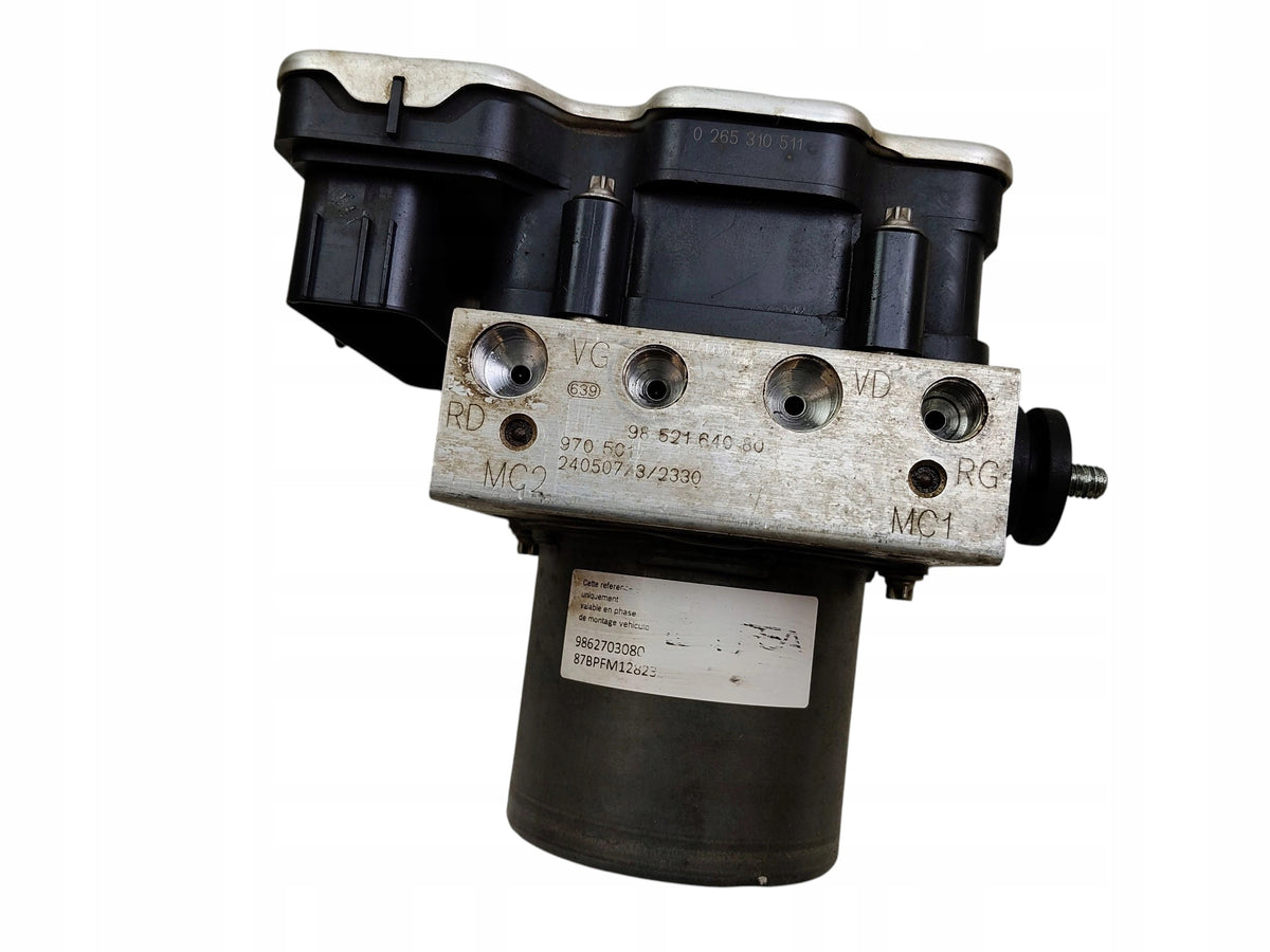 PUMP CONTROLLER ABS PEUGEOT 3008 III 9862703080 9852164080 0265957090