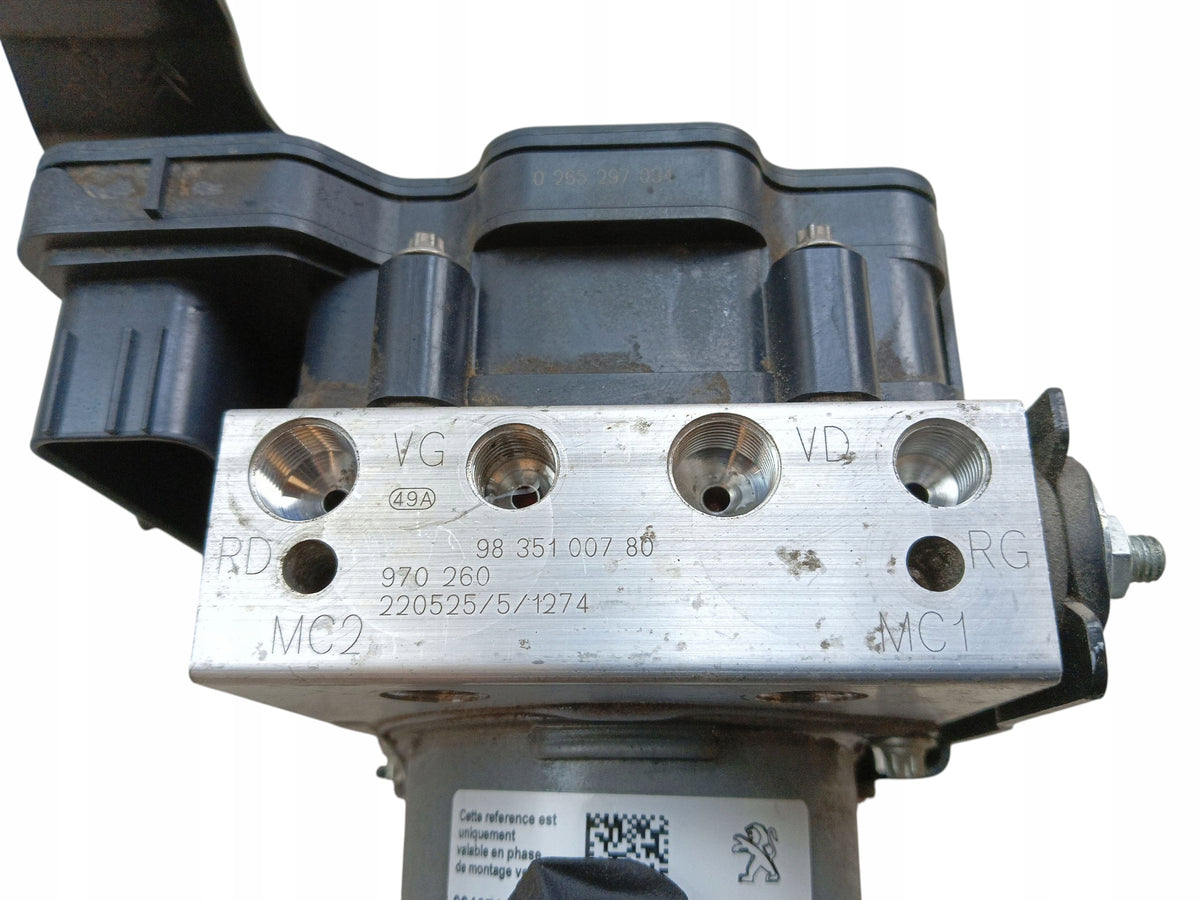 PUMP DRIVER ABS CITROEN C5 X ASTRA L 308 III T10 9846765280 9835100780