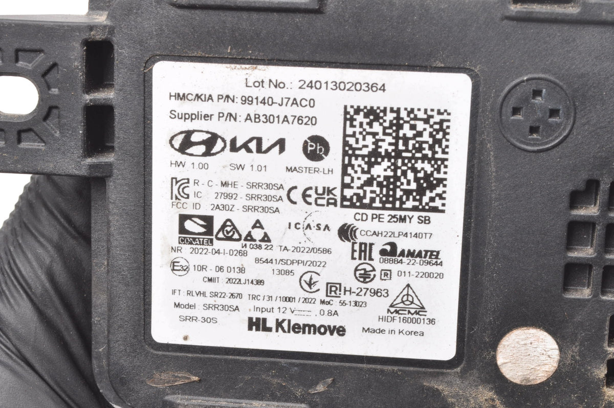 RADAR BLIND SPOT SENSOR KIA PRO CEED III 99140-J7AC0