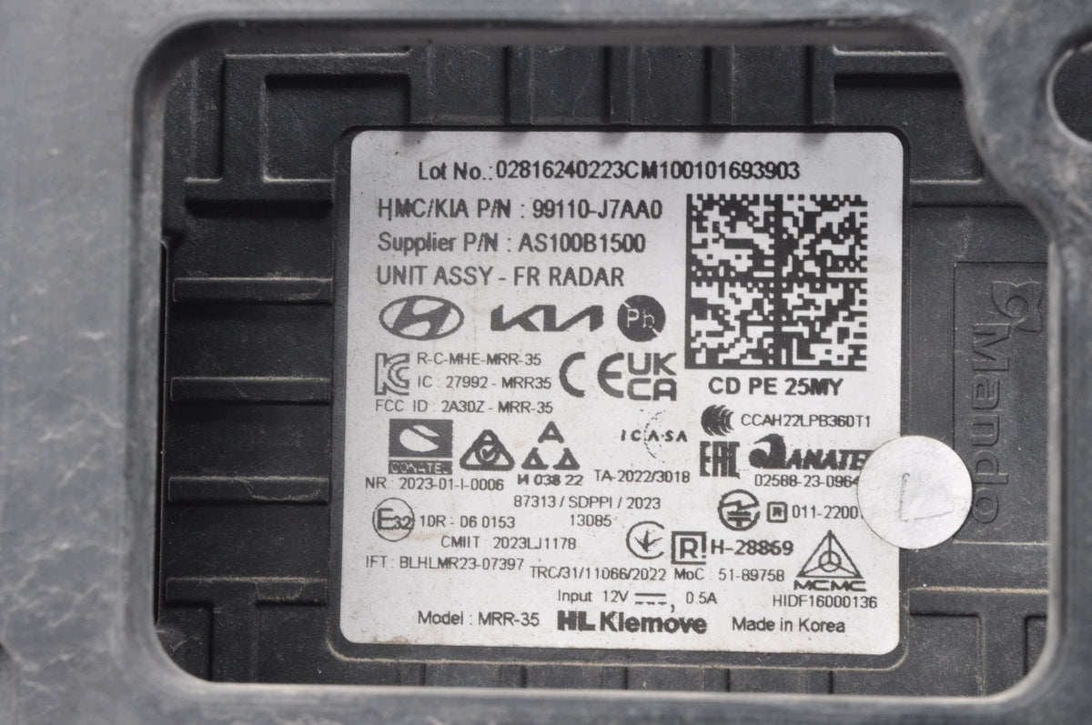 RADAR DSC KIA PRO CEED III 99100-J7AA0 2024