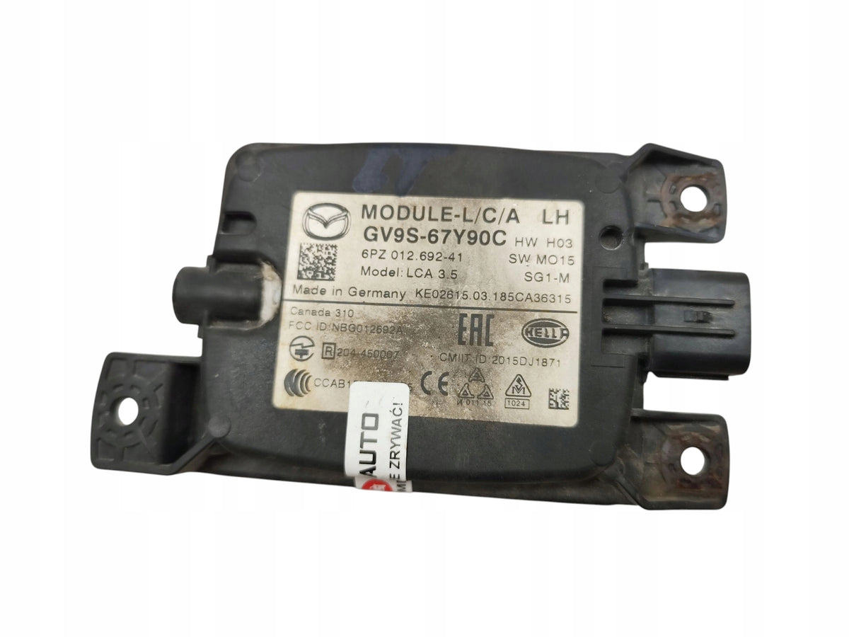 RADAR SENSOR DISTRONIC MAZDA 6 III GJ/GL LIFT (2018-2024) GV9S-67Y90C