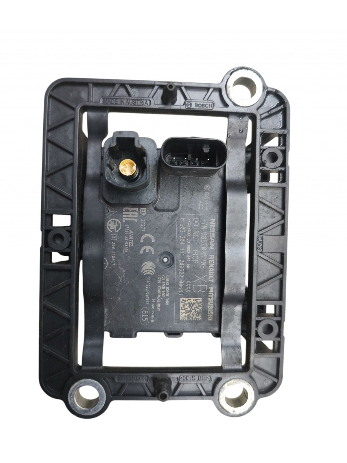 RADAR SENSOR FRONT NISSAN QASHQAI J12 LIFT (2024-) 98890HN20B 0203304331