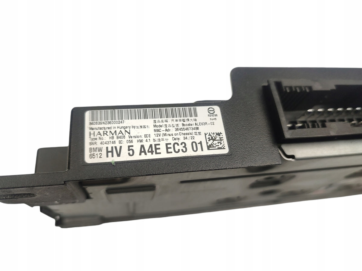 RADIO AMPLIFIER HARMAN BMW i4 G26 GRAN COUPE (2021-) 5A4EEC3