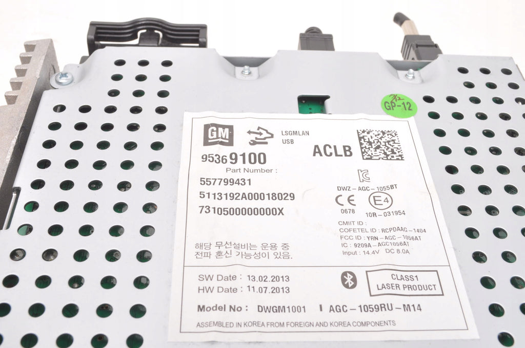 RADIO CD CHEVROLET TRAX 95369100 557799431