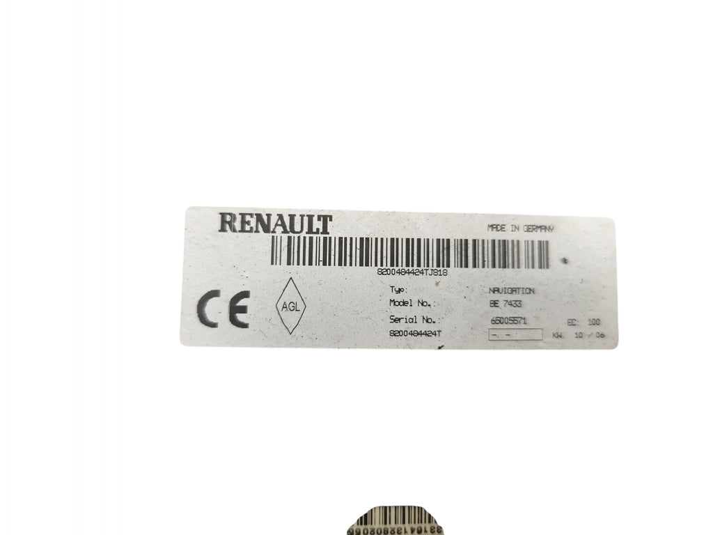 RADIO CD + CODE RENAULT SCENIC II 2 MEGANE II 2 8200484424