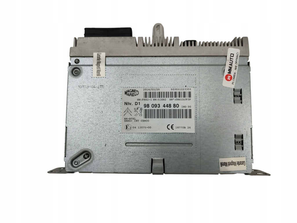 RADIO CD NAVIGATION CITROEN C4 PICASSO II C4 II B7 9809344880