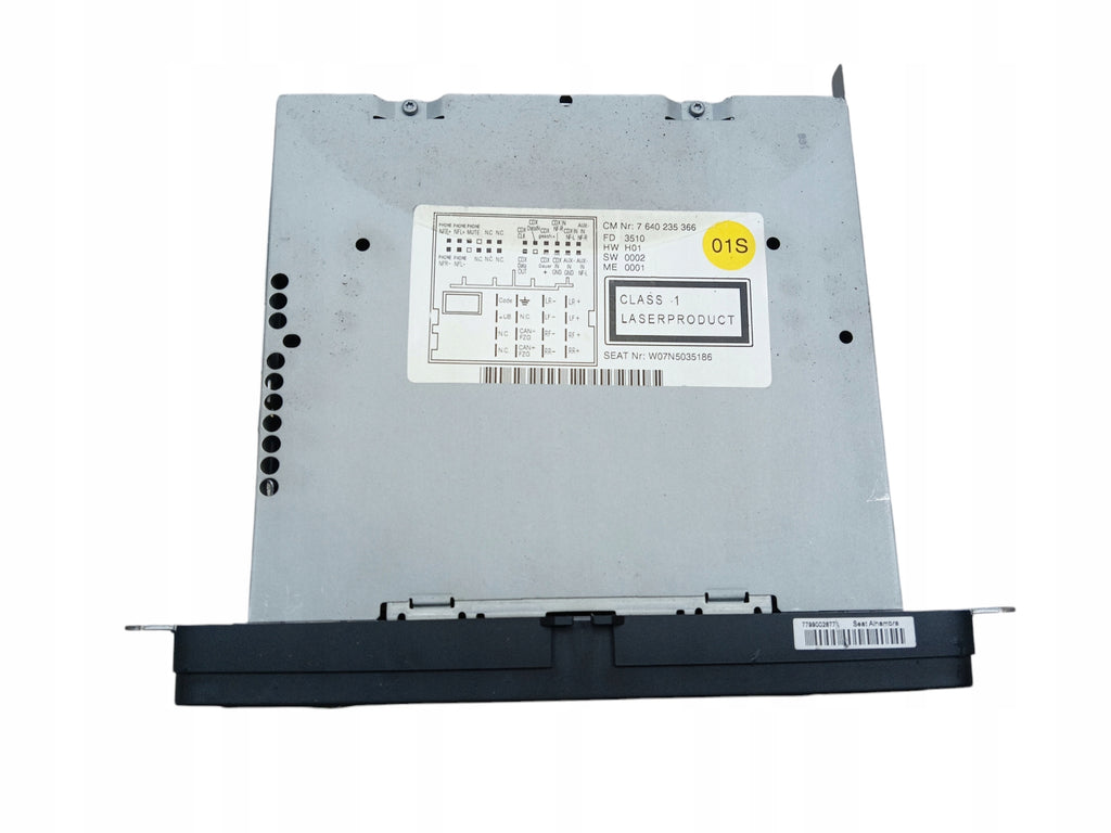 RADIO CD SEAT ALHAMBRA II 7N (2010-2015) 7N5035186