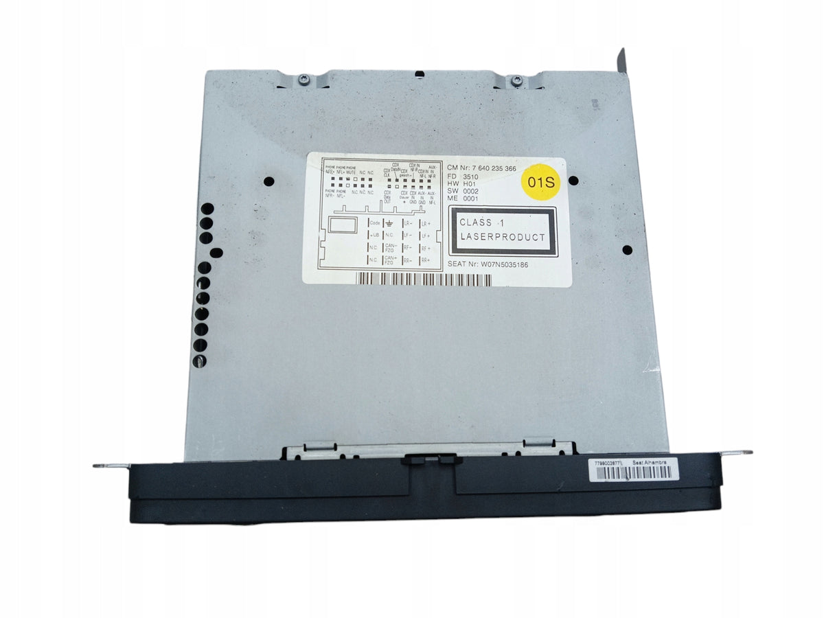 RADIO CD SEAT ALHAMBRA II 7N (2010-2015) 7N5035186
