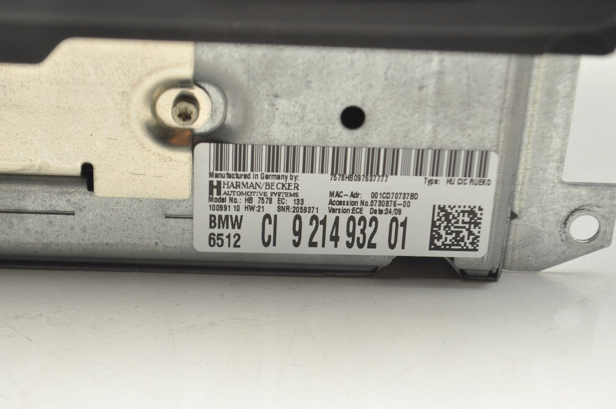 RADIO NAVIGATION BMW E90 E91 LIFT 9214932